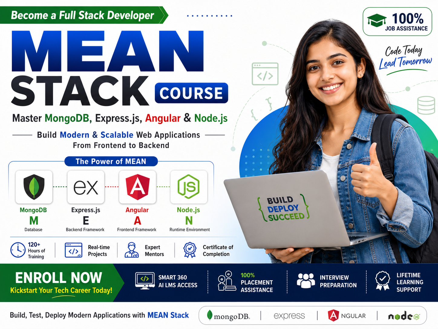 Become a Job-Ready MEAN Stack Developer with AI